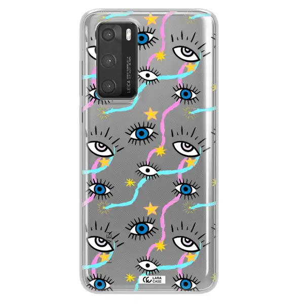 Eye And Ribbon Huawei P40 Clear TPU Case