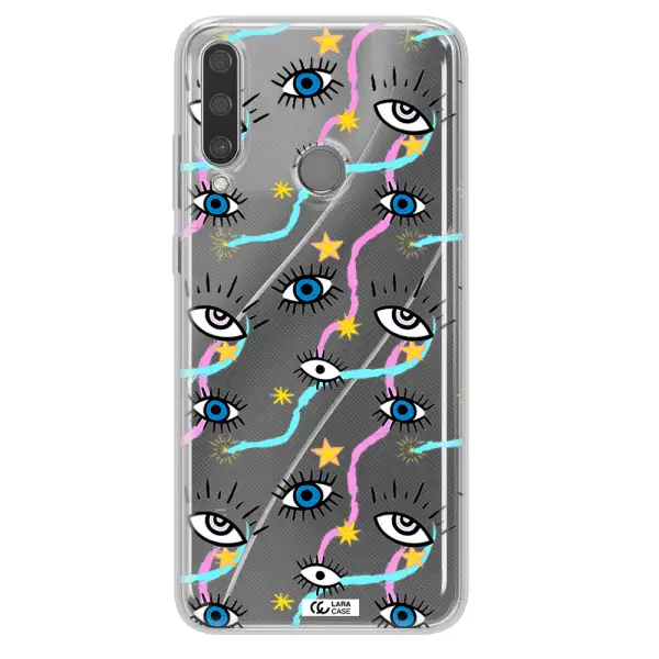 Eye And Ribbon Huawei Y6P Clear TPU Case