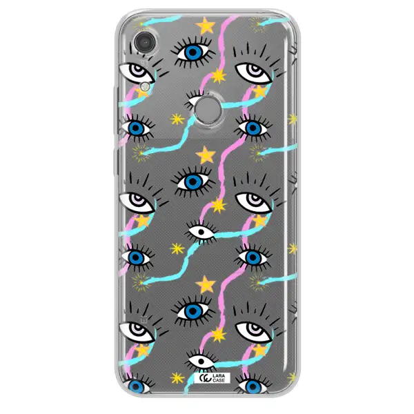 Eye And Ribbon Huawei Y6S Clear TPU Case