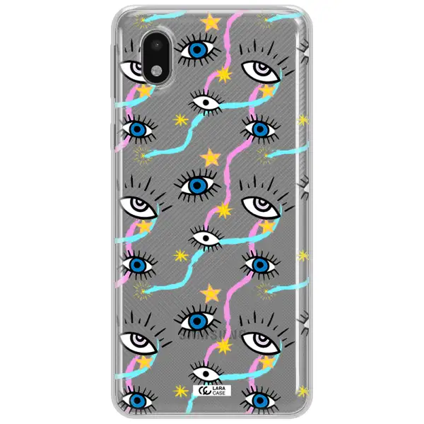 Eye And Ribbon Samsung A01 Core Clear Tpu Case