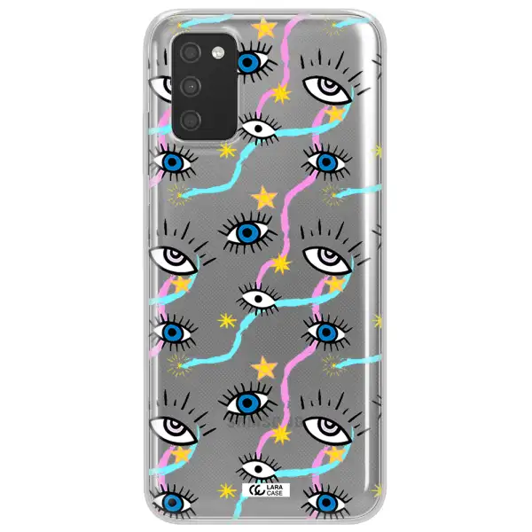 Eye And Ribbon Samsung A03S Clear TPU Case