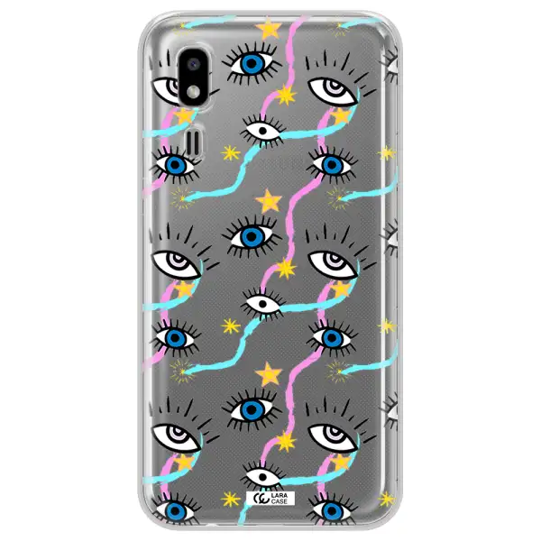 Eye And Ribbon Samsung A2 Core Clear TPU Case