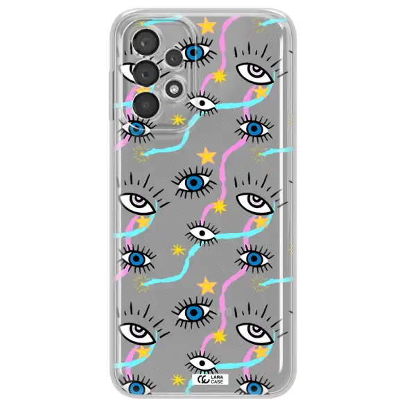 Eye And Ribbon Samsung A23 5G Clear Tpu Case