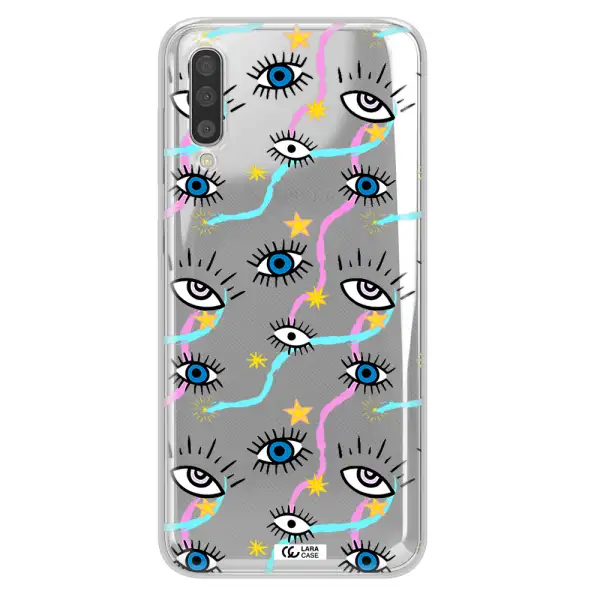 Eye And Ribbon Samsung A50S Clear Tpu Case