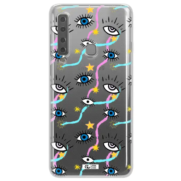 Eye And Ribbon Samsung A9 2018 Clear TPU Case