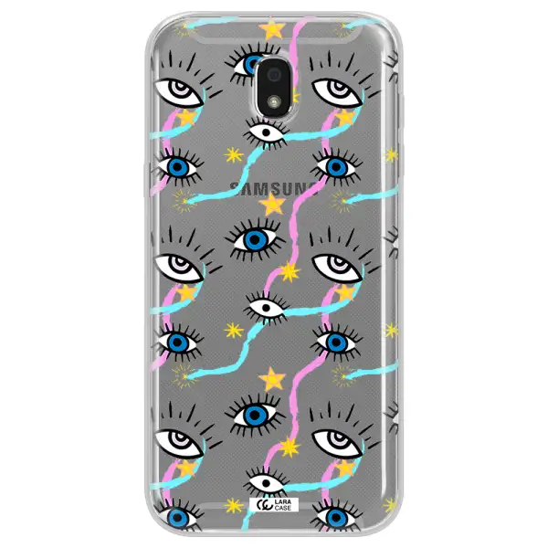 Eye And Ribbon Samsung J5 2017 Clear TPU Case