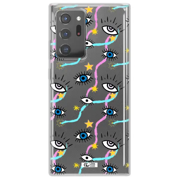 Eye And Ribbon Samsung Note 20 Ultra Clear TPU Case