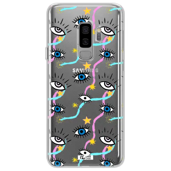 Eye And Ribbon Samsung S9 Plus Clear TPU Case