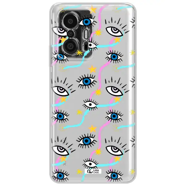 Eye And Ribbon Xiaomi 11T Pro Clear Tpu Case
