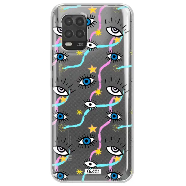 Eye And Ribbon Xiaomi Mi 10 Lite Clear TPU Case