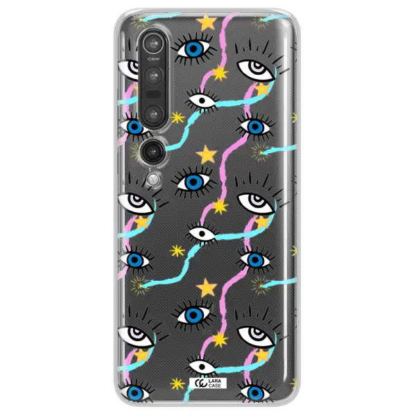 Eye And Ribbon Xiaomi Mi 10 Pro Clear TPU Case
