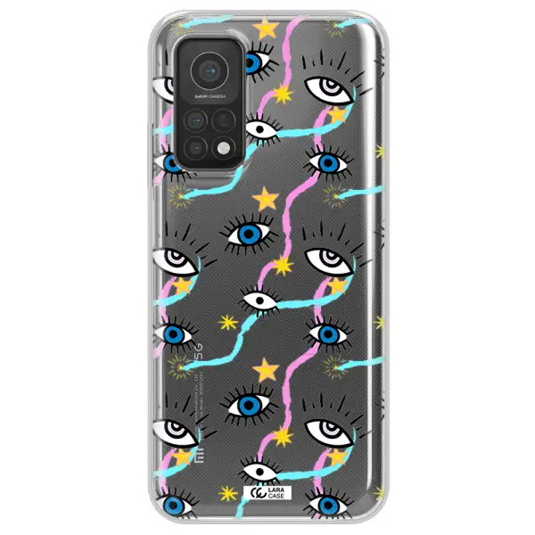 Eye And Ribbon Xiaomi Mi 10T Clear TPU Case