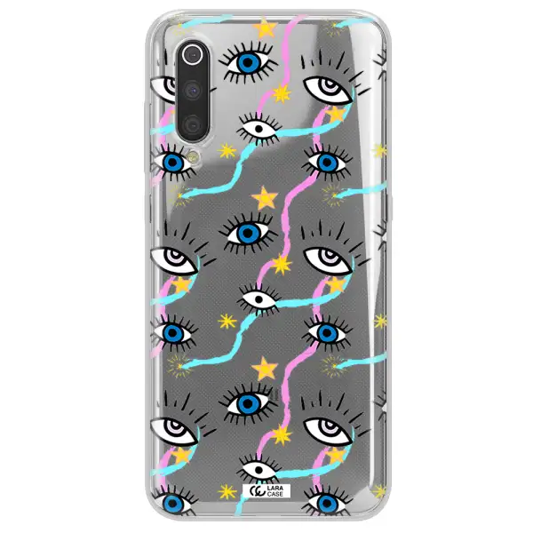 Eye And Ribbon Xiaomi Mi 9 Clear TPU Case