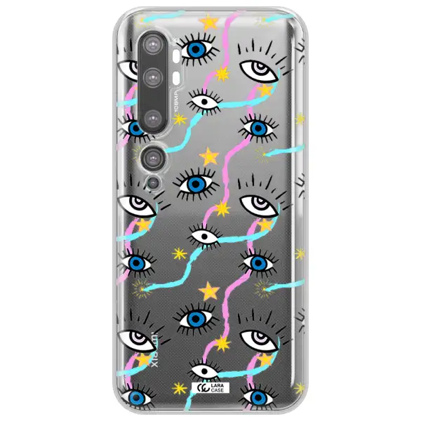 Eye And Ribbon Xiaomi Mi Note 10 Clear TPU Case