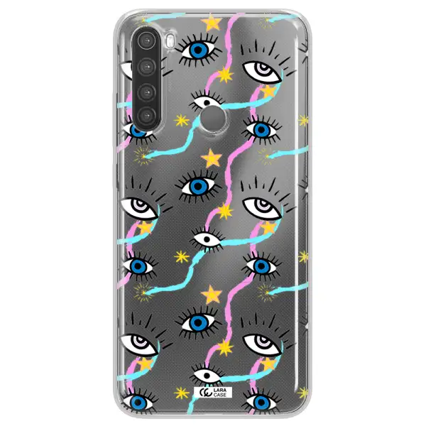 Eye And Ribbon Xiaomi Note 8 Clear TPU Case