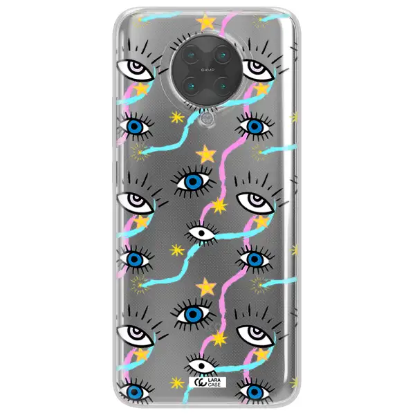 Eye And Ribbon Xiaomi Poco F2 Pro Clear TPU Case