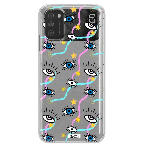 Eye And Ribbon Xiaomi Poco M3 Clear TPU Case