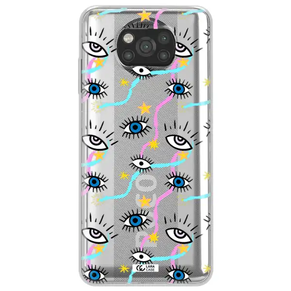 Eye And Ribbon Xiaomi Poco X3 Clear TPU Case