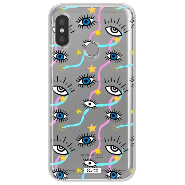 Eye And Ribbon Xiaomi Redmi 6 Pro Clear TPU Case
