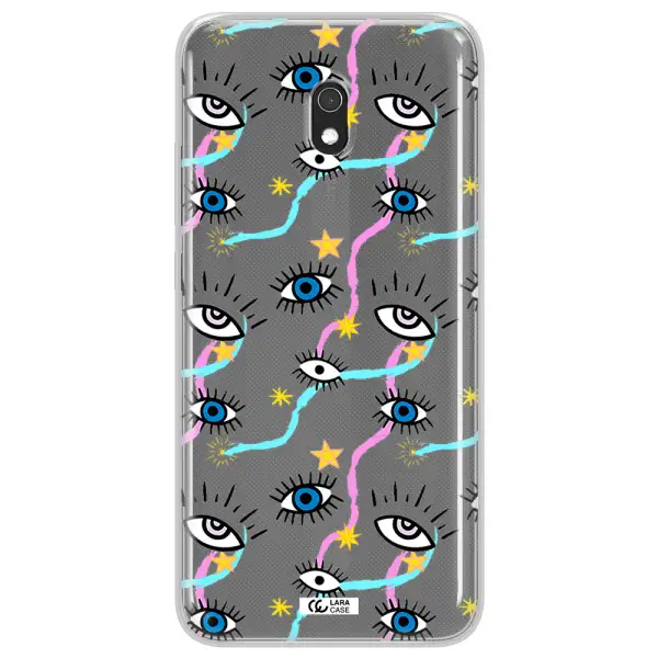 Eye And Ribbon Xiaomi Redmi 8A Clear TPU Case