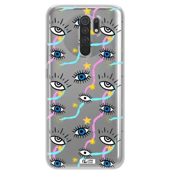 Eye And Ribbon Xiaomi Redmi 9 Clear TPU Case