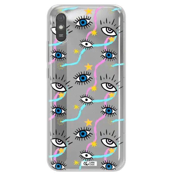 Eye And Ribbon Xiaomi Redmi 9A Clear TPU Case