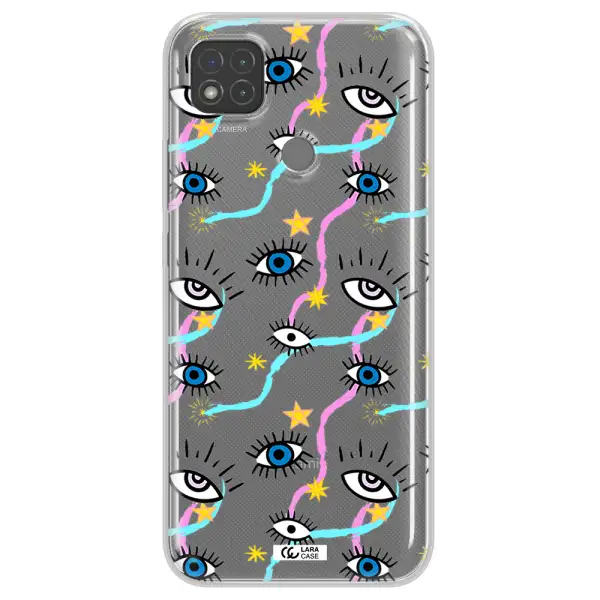 Eye And Ribbon Xiaomi Redmi 9C Clear TPU Case