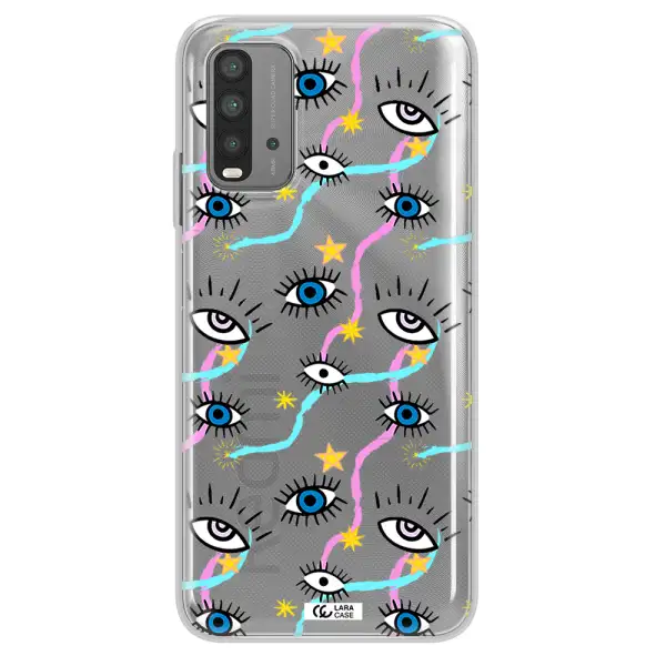 Eye And Ribbon Xiaomi Redmi 9T Clear TPU Case