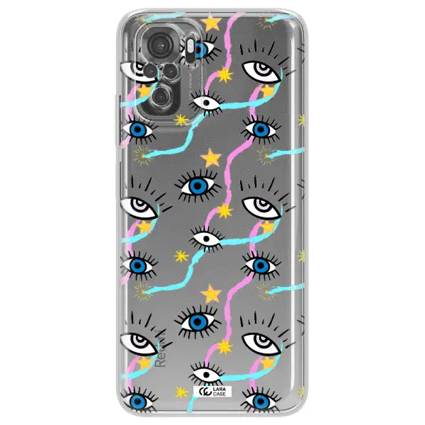 Eye And Ribbon Xiaomi Redmi Note 10S Clear Tpu Case