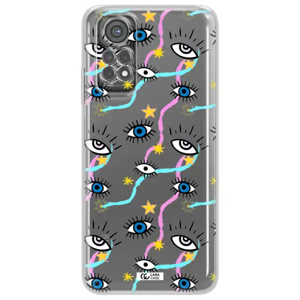 Eye And Ribbon Xiaomi Redmi Note 11S Clear Tpu Case
