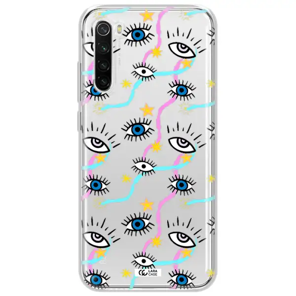 Eye And Ribbon Xiaomi Redmi Note 8T Clear Tpu Case
