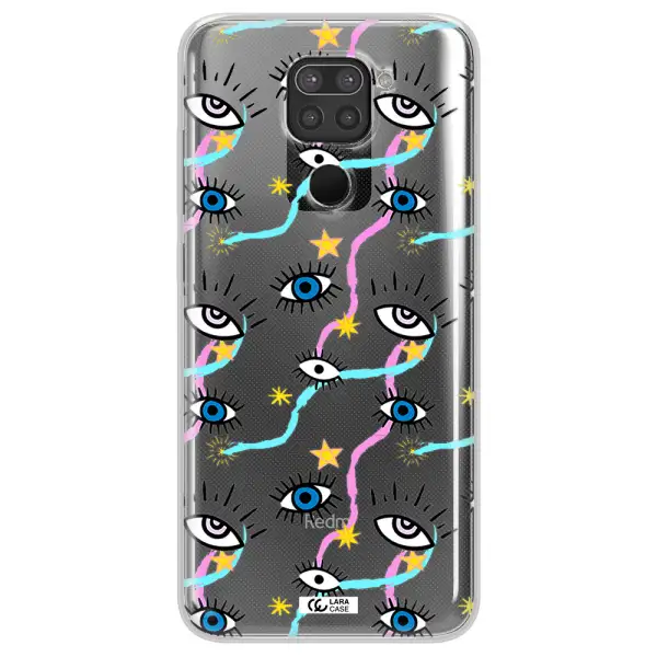Eye And Ribbon Xiaomi Redmi Note 9 Clear TPU Case