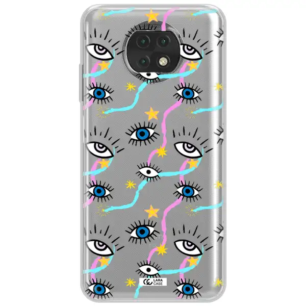 Eye And Ribbon Xiaomi Redmi Note 9T Clear Tpu Case