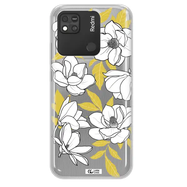 White Quince Flower Xiaomi Redmi 10A Clear TPU Case