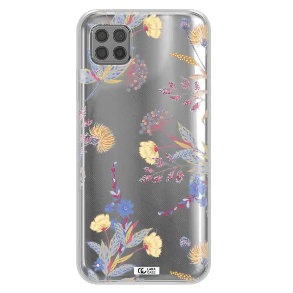 Pastel Fall Flowers Huawei P40 Lite Clear TPU Case