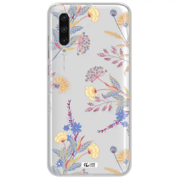 Pastel Fall Flowers Xiaomi Mi 9 Lite Clear Tpu Case