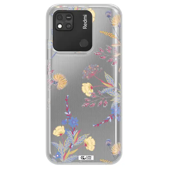 Pastel Fall Flowers Xiaomi Redmi 10A Clear TPU Case
