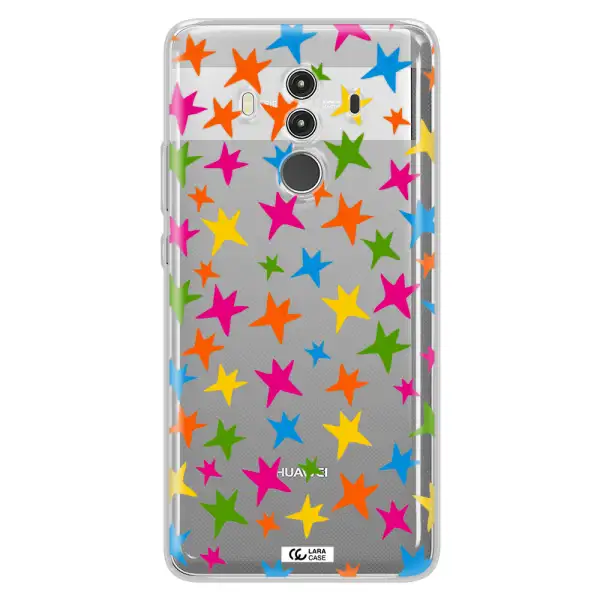 Colorful Stars Huawei Mate 10 Clear TPU Case