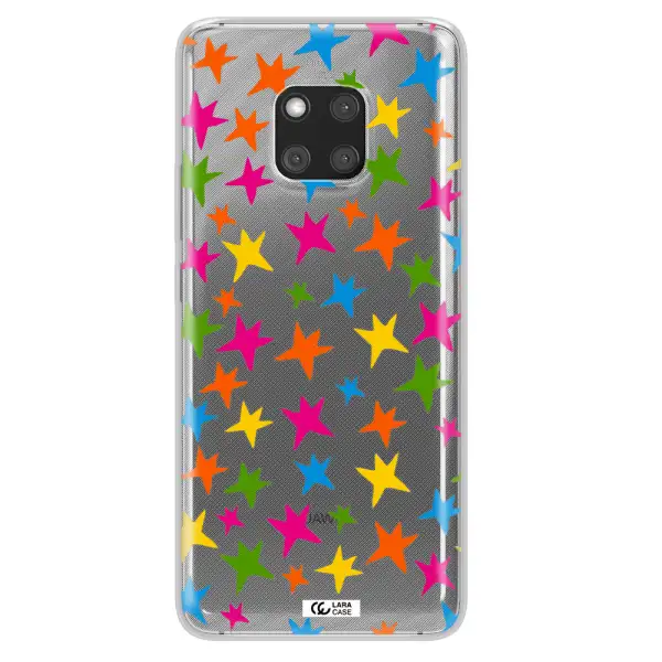 Colorful Stars Huawei Mate 20 Pro Clear TPU Case