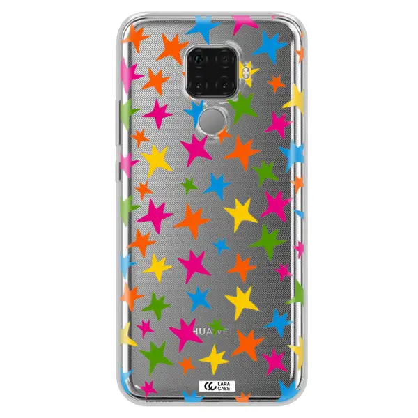 Colorful Stars Huawei Mate 30 Lite Clear TPU Case