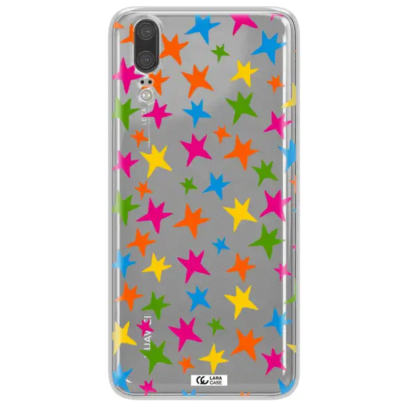 Colorful Stars Huawei P20 Clear TPU Case