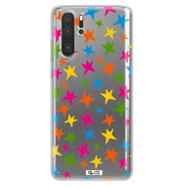 Colorful Stars Huawei P30 Pro Clear TPU Case