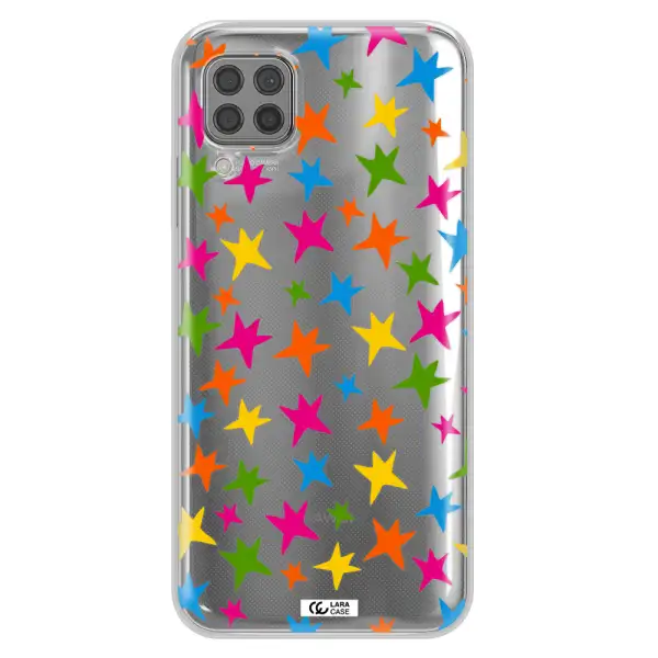 Colorful Stars Huawei P40 Lite Clear TPU Case
