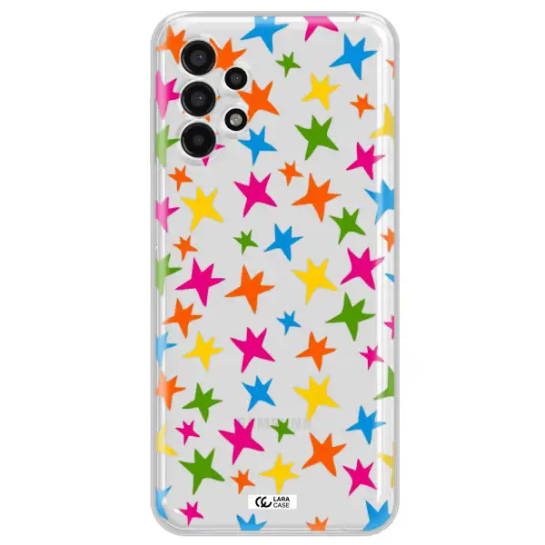 Colorful Stars Samsung A13 4g Clear TPU Case