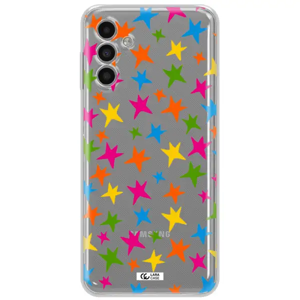 Colorful Stars Samsung A13 5G Clear Tpu Case