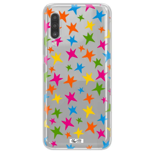 Colorful Stars Samsung A90 Clear TPU Case