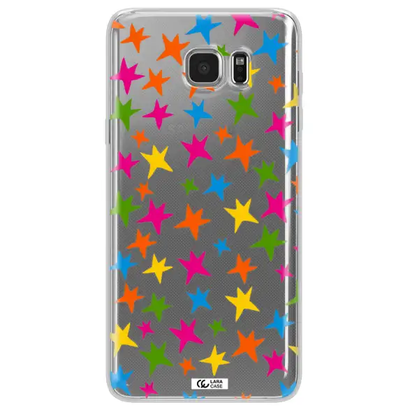 Colorful Stars Samsung Note 5 Clear TPU Case