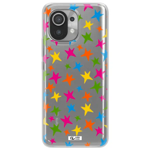 Colorful Stars Xiaomi Mi 11 Clear TPU Case