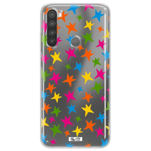 Colorful Stars Xiaomi Note 8 Clear TPU Case
