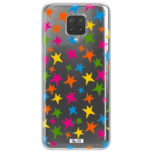 Colorful Stars Xiaomi Note 9 Pro Clear TPU Case